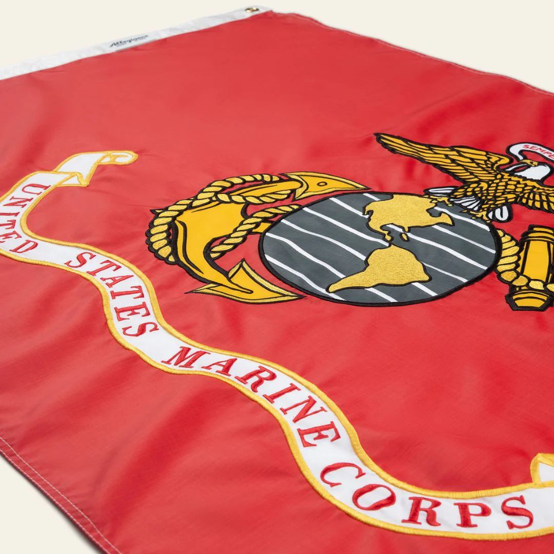 3' x 5' U.S. Marine Corps Flag Set - Image 7
