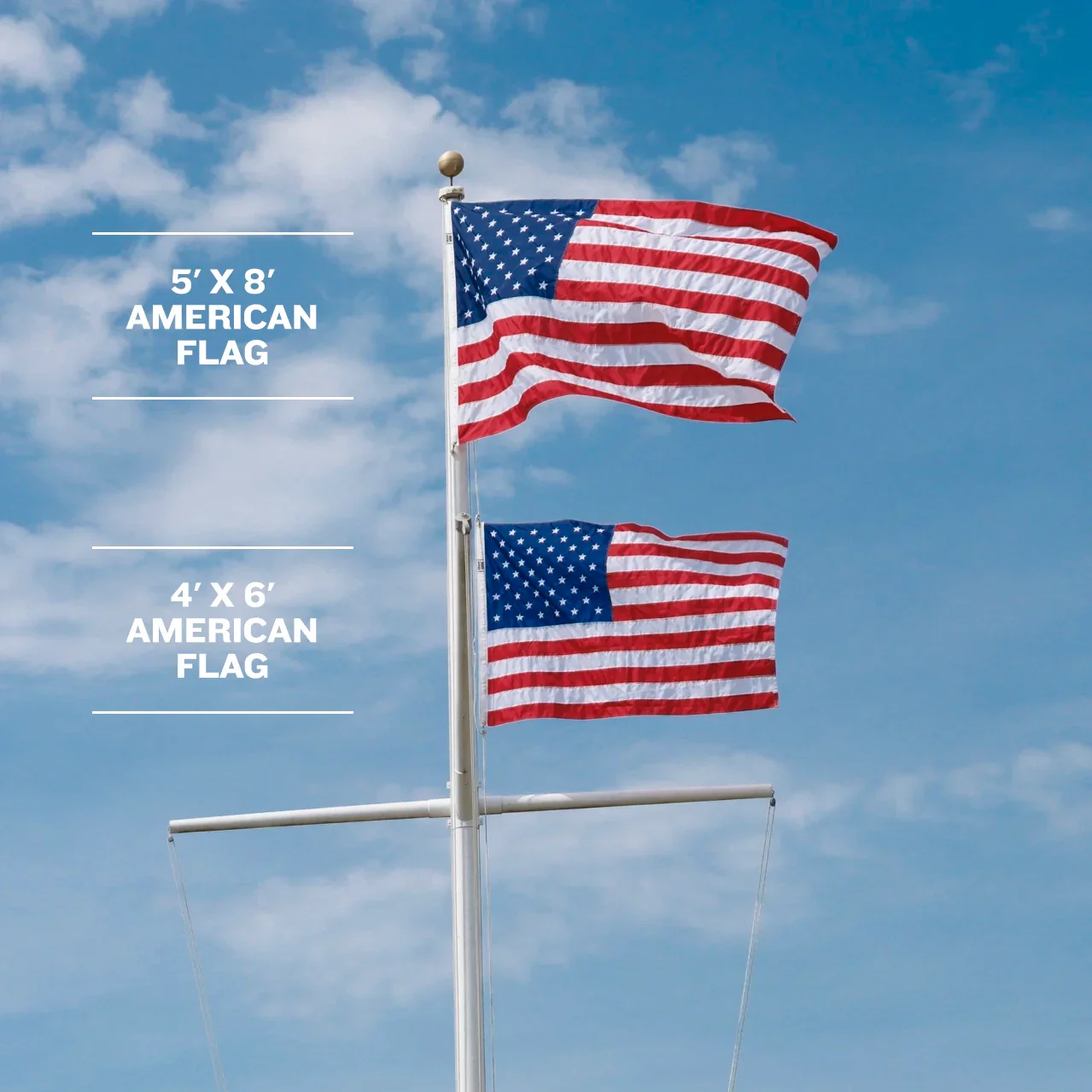 5' x 8' American Flag - Image 9