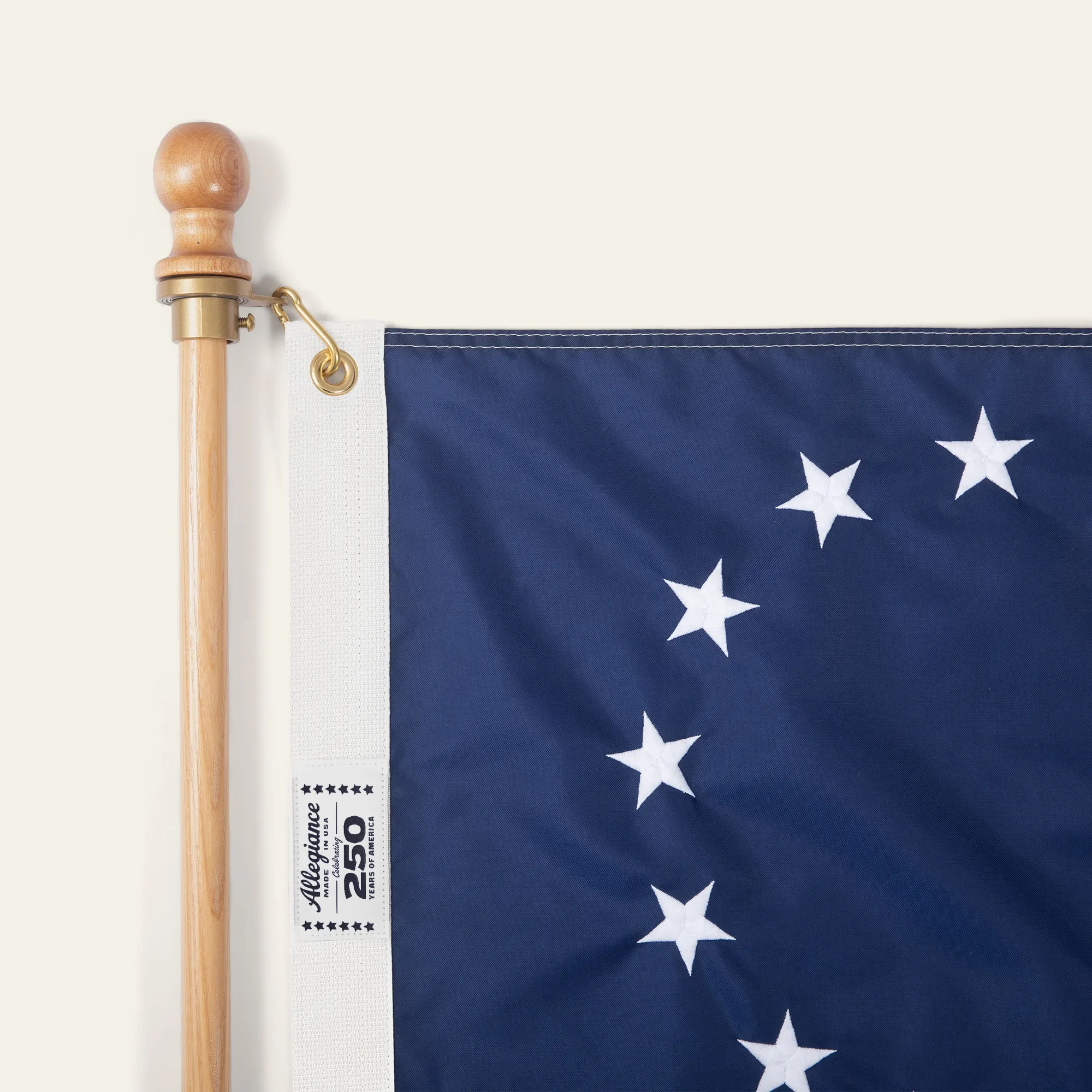 3' x 5' Betsy Ross Flag Set - Image 14