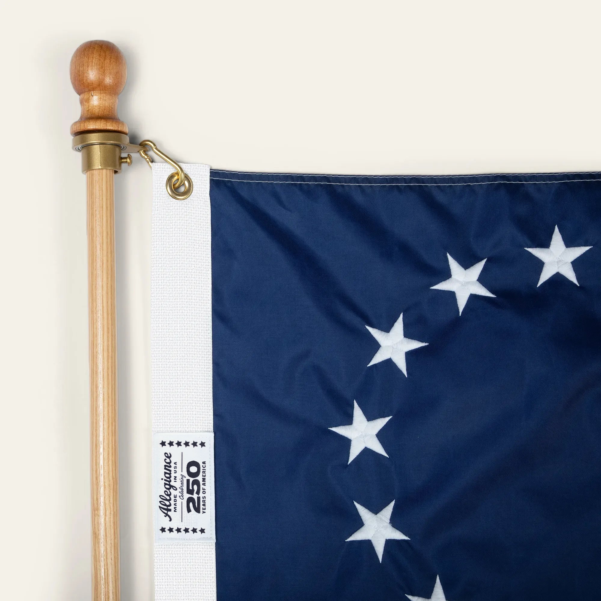 3' x 5' Betsy Ross Flag Set - Image 4